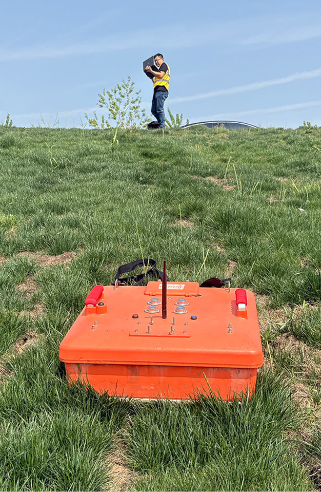 簰洲湾41.5公里堤坝隐患探测